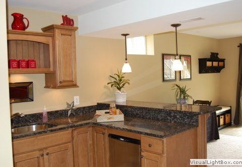 Basement Remodeling, Custom Wet-Bar, Gallery