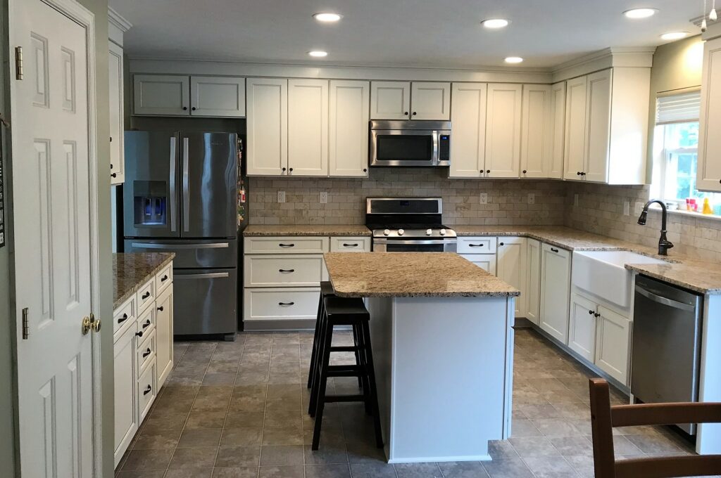Maryland Home Improvements, Kitchen Remodeling Gallery, Semi-Custom Cabinetry